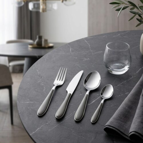 Pintinox Canaletto Set Posate Fumo Londra