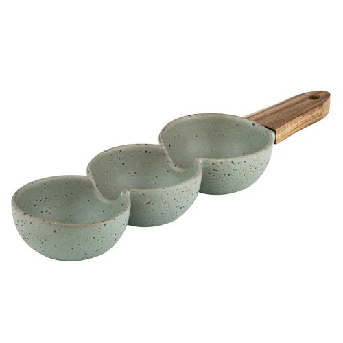 Ladelle – Set Aperitivo 3 Parti Elements Verde Salvia - immagine 2