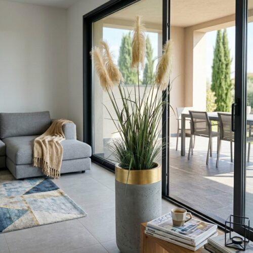 Pampas in vaso cm