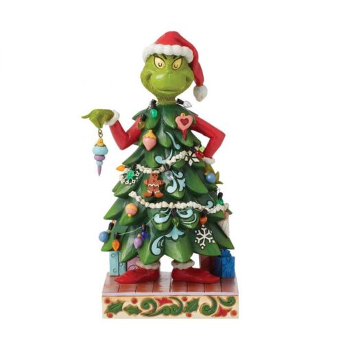 Jim Shore - Grinch Babbo Natale 20 cm