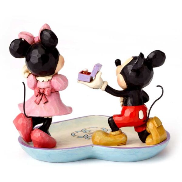 Jim Shore - Topolino dona l'anello a Minnie - immagine 3