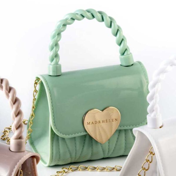 Madrhelen – Borsetta Portaconfetti Fashion Bags Cuore - immagine 5