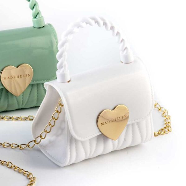 Madrhelen – Borsetta Portaconfetti Fashion Bags Cuore - immagine 2