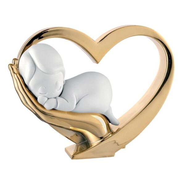 Bongelli - Scultura Mano con Bimbo in Cuore