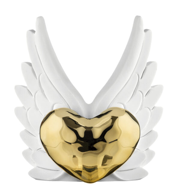 Bongelli – Scultura Ali cuore liscio