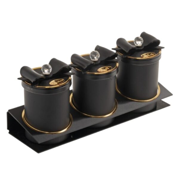 Buba Design - Set Barattoli Nero