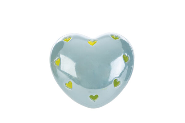 Le Stelle - Cuore led Porcellana