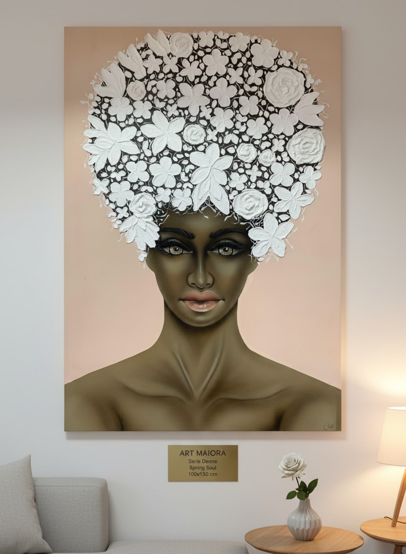 Art Maiora - Quadro Spring Soul Dipinto a Mano su Tela - immagine 2