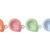 Bialetti - Set 4 Tazzine multicolor