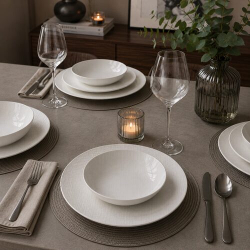 servizio piatti Rosenthal Mesh