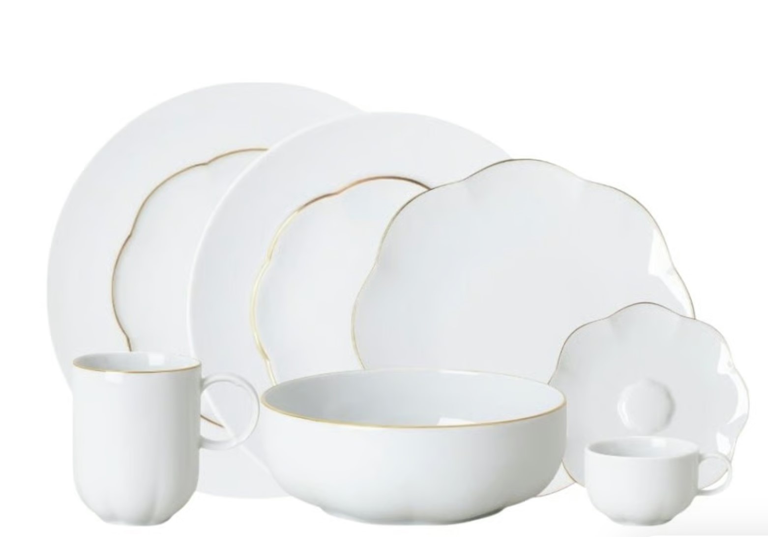 Rosenthal - Servizio Piatti Sonetto Oro 65 Pezzi - immagine 2
