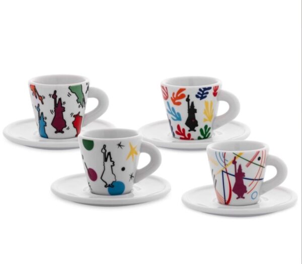 Bialetti - Set 4 Tazzine Arte