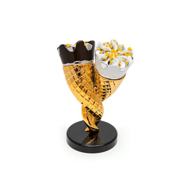 Sequenze - Scultura Summer Love Panna e Cioccolato
