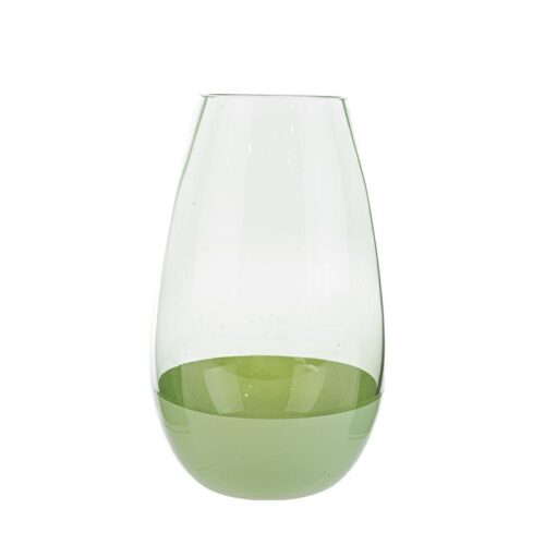 Le Stelle - Vaso in Vetro Verde