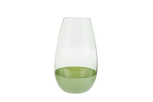 Le Stelle - Vaso in Vetro Verde