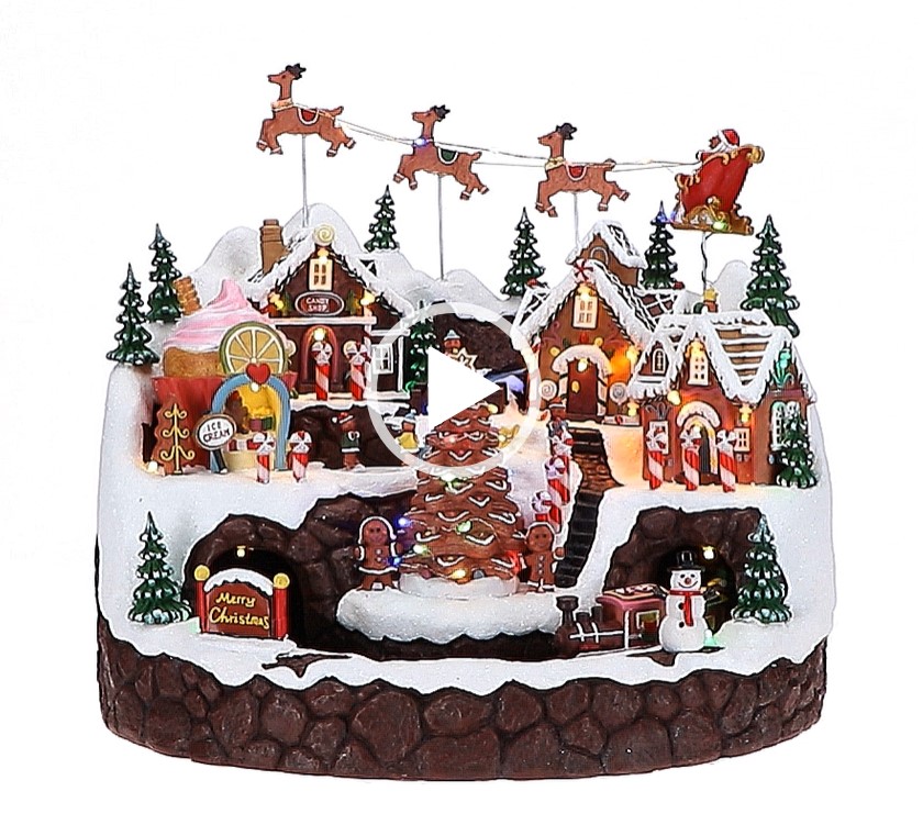 TimStor - Villaggio Natalizio Case di Caramelle