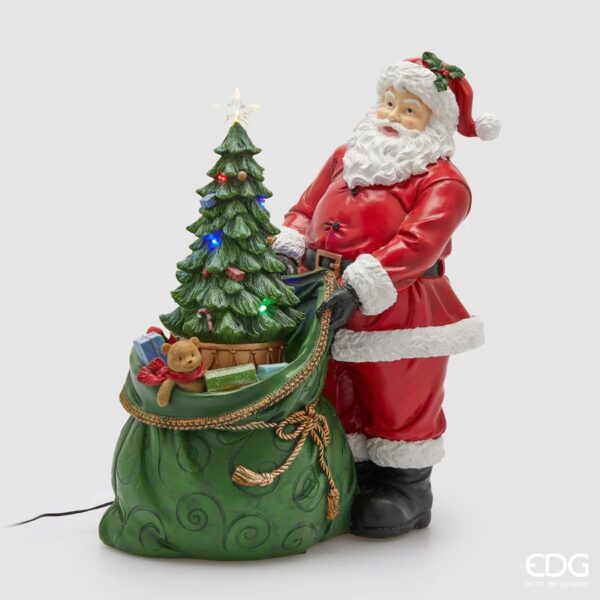 EDG - Decoro Babbo Natale con Sacco