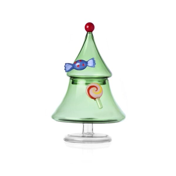 Ichendorf - Schiaccianoci Zuccheriera ad albero di Natale in vetro