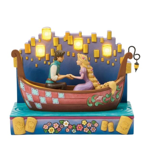 Jim Shore - Rapunzel e Flynn Rider