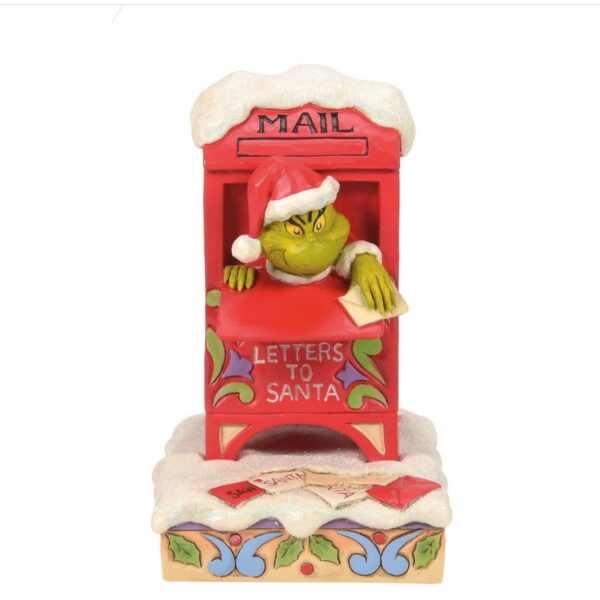 Jim Shore - Grinch nella cassetta della posta