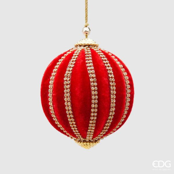 EDG - Palla Natale Spicchi Velluto