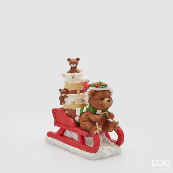 EDG - Decoro Orso Goloso con Led