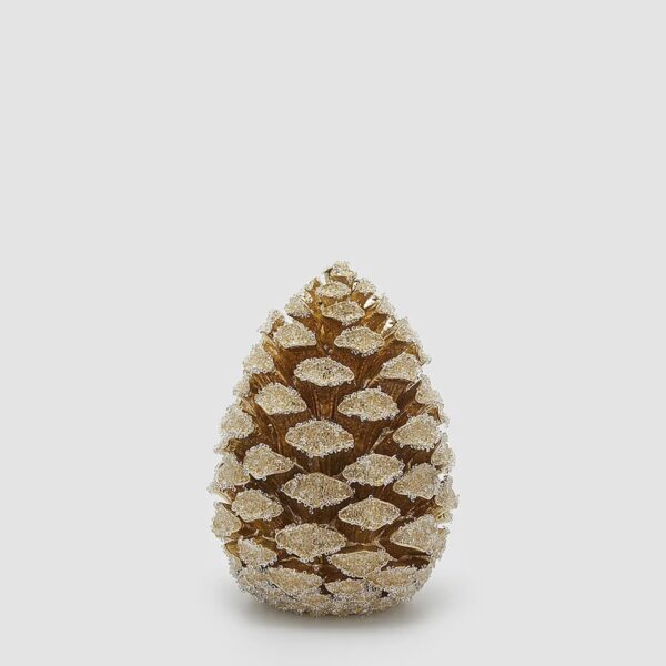 EDG - Decoro pigna white gold