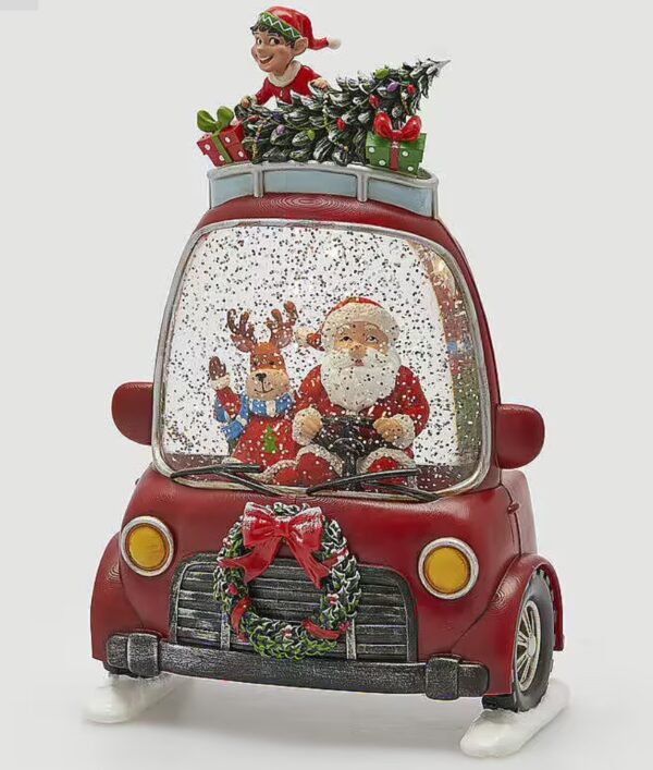 EDG - Decoro Babbo Natale con Auto