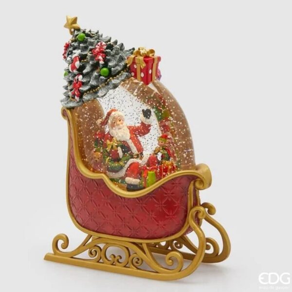 EDG - Carillon Babbo Natale Slitta