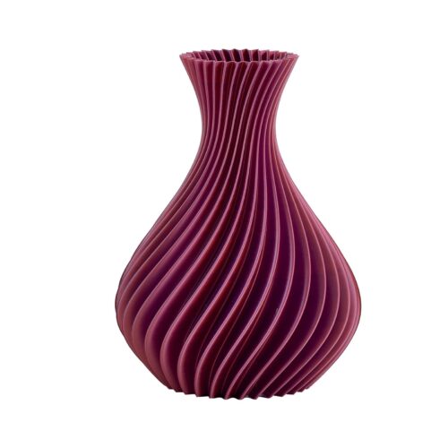 Melaverde - Vaso Spirale Viola Bicolor