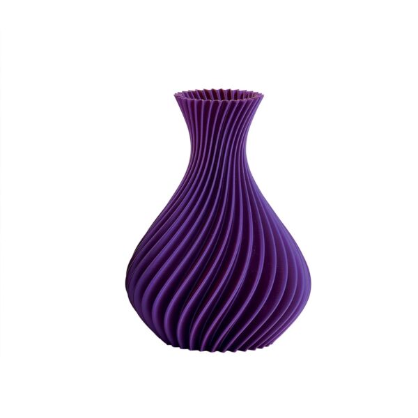 Melaverde - Vaso Spirale Viola Bicolor