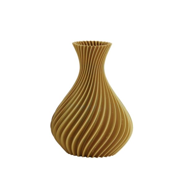 Melaverde - Vaso Spirale Oro Silver