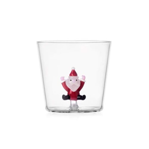 Ichendorf Milano - Glass Tumbler con Babbo Natale