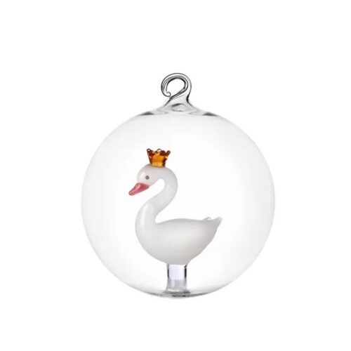 Ichendorf Milano - Schiaccianoci Palla di Natale cigno