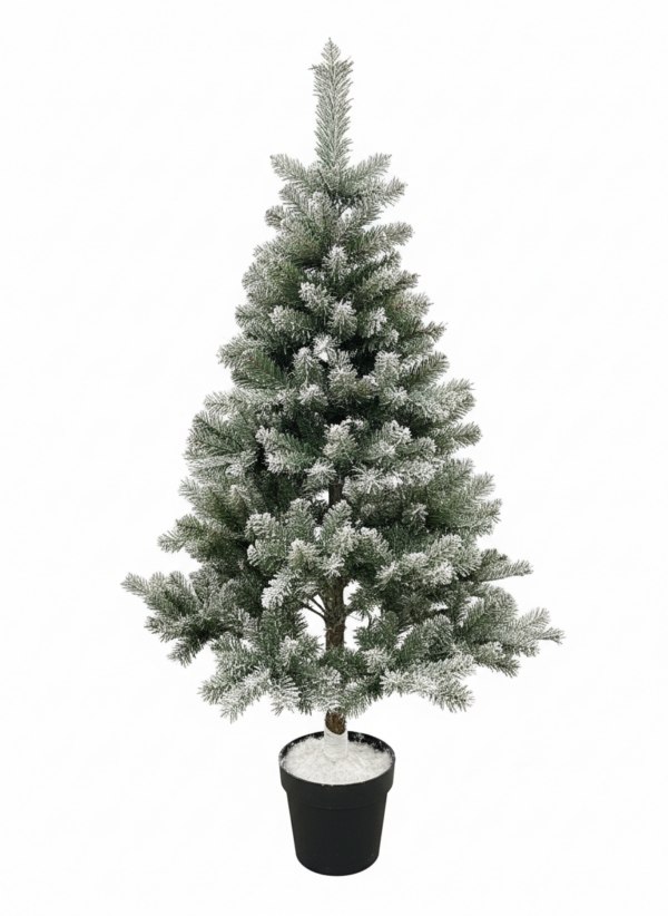 Christmas - Albero Pino Natalizio Snow White H.150cm