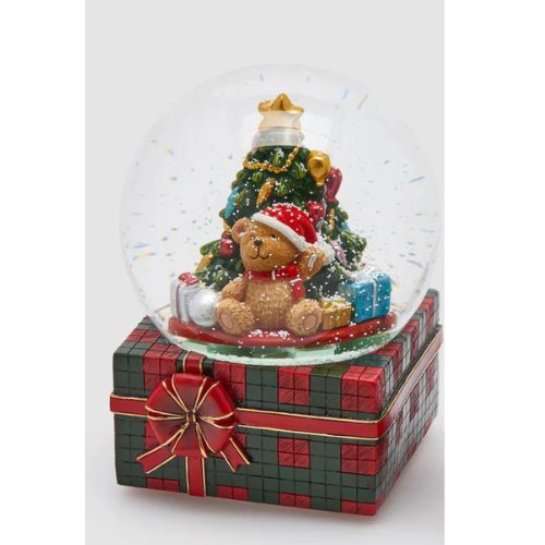 EDG - Sfera d'acqua con pacco regalo Orso