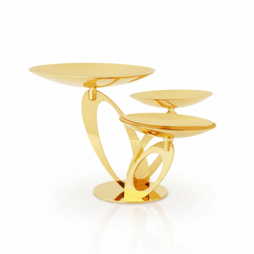Elleffe Design - Alzatina da Cucina con 3 Piatti