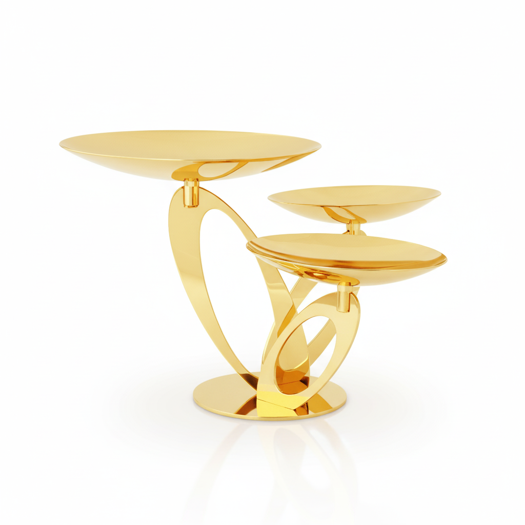 Elleffe Design - Alzatina da Cucina con 3 Piatti