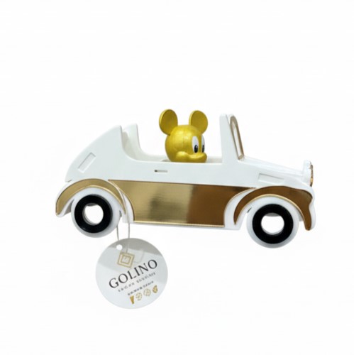 Buba Design - Topolino in Macchina Bianca