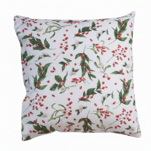 Cherry and Peach - Cuscino Decorativo Natalizio