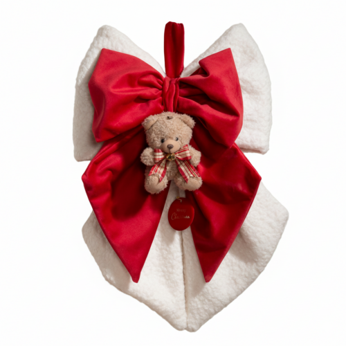 Cherry and Peach - Fiocco Doppio Teddy