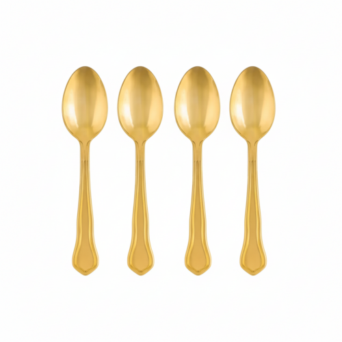 Bialetti - Set 4 Cucchiaini Pure Gold
