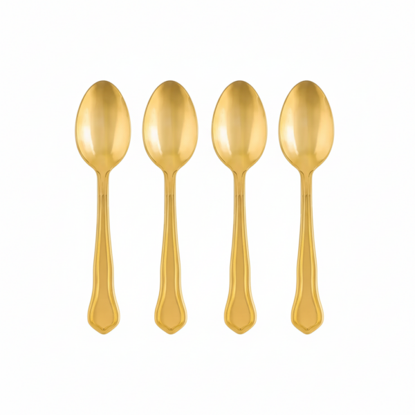 Bialetti - Set 4 Cucchiaini Pure Gold