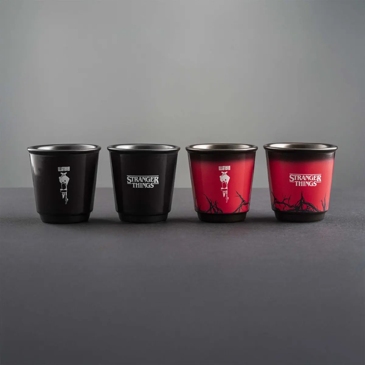 Bialetti - Set 4 bicchierini Stranger Things