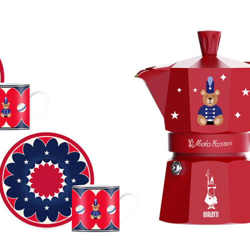 Bialetti - Set Moka con Tazzine Magico Ricordo