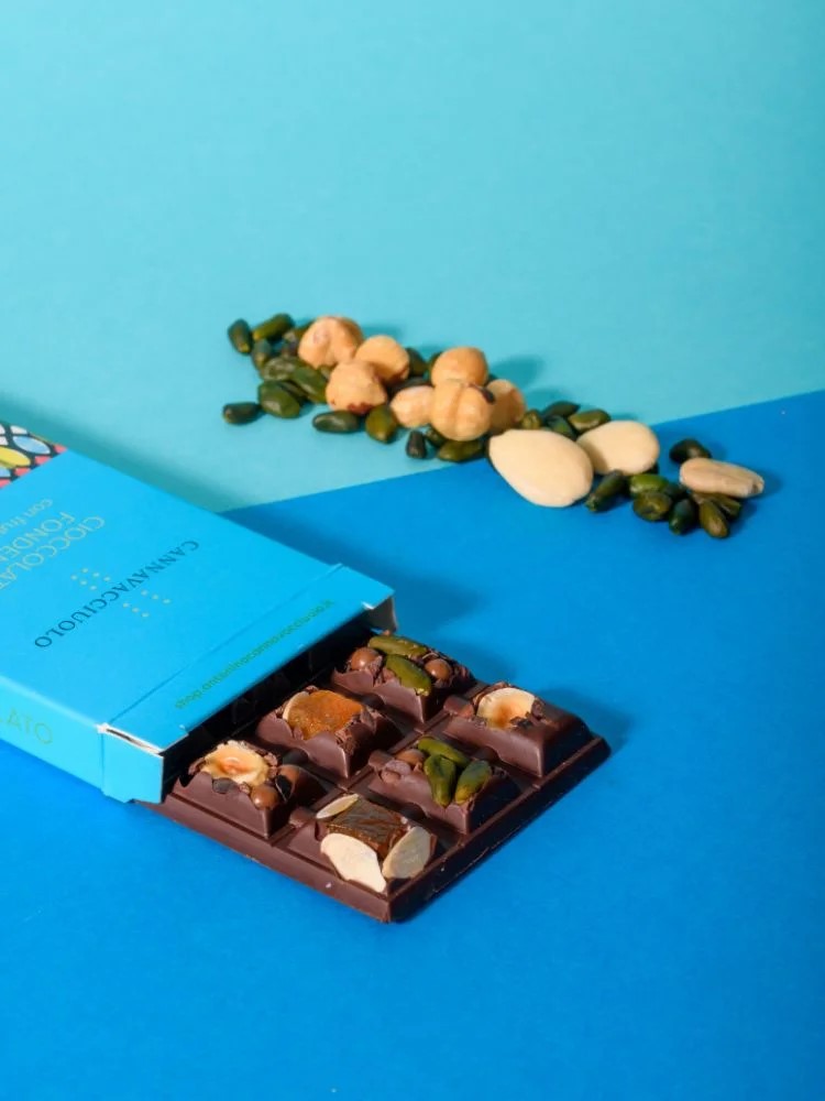 Cannavacciuolo - Tavoletta Cioccolato Fondente e Frutta Secca