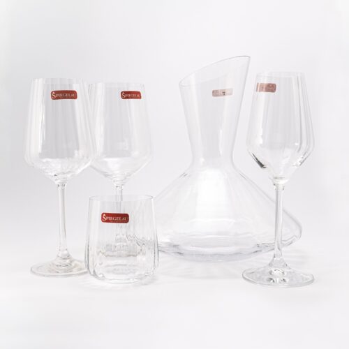 Spiegelau - Set Ottico Calici con Decanter