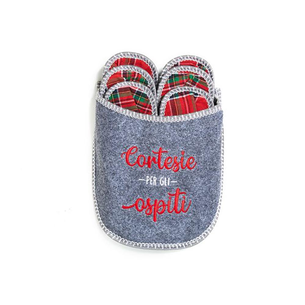 Evviva - Set Ciabatte Cortesia per gli Ospiti