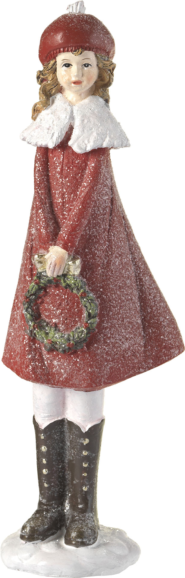 Evviva - Statuina Bimba con Ghirlanda