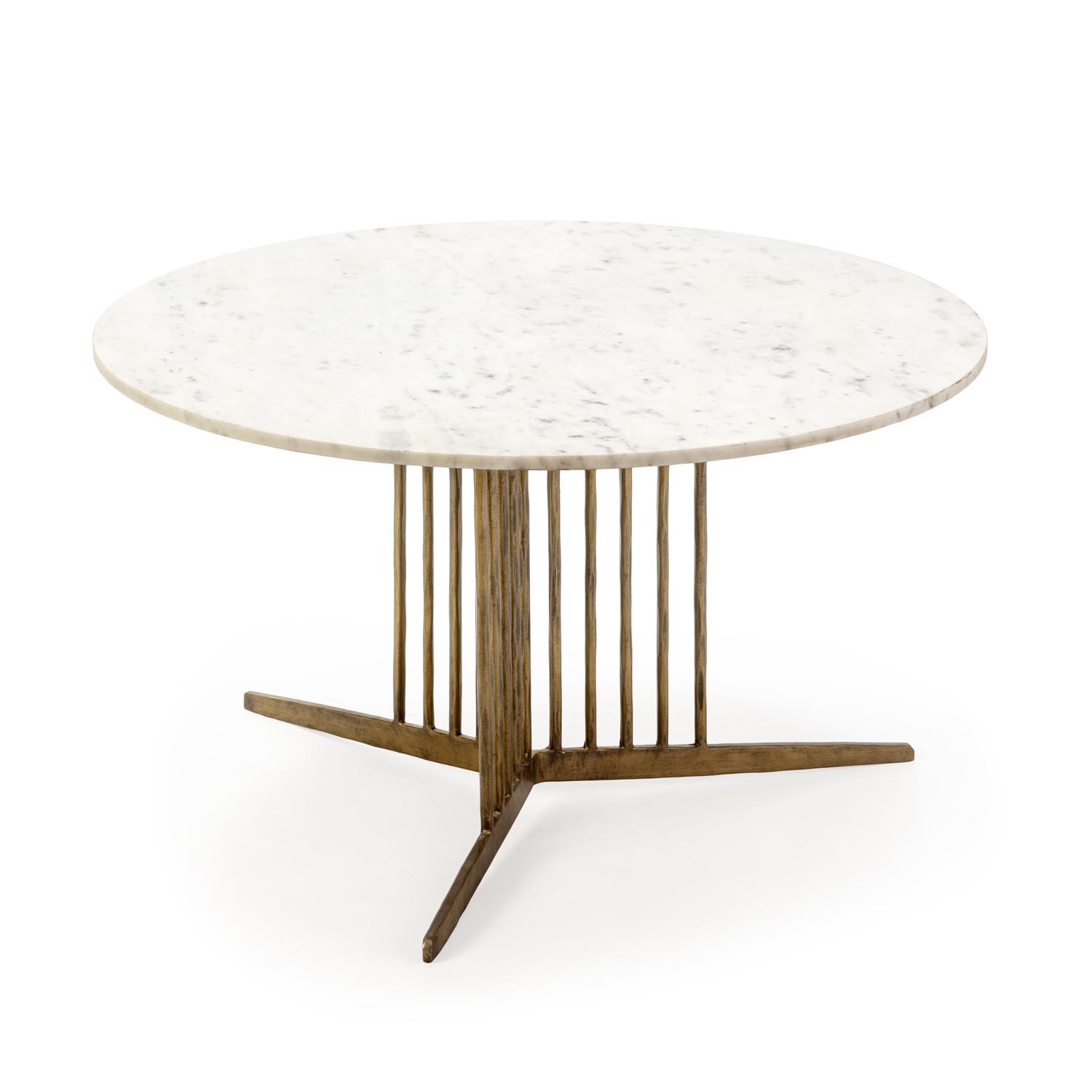 Thai Natura - Tavolino rotondo design vintage 80x40cm - immagine 2